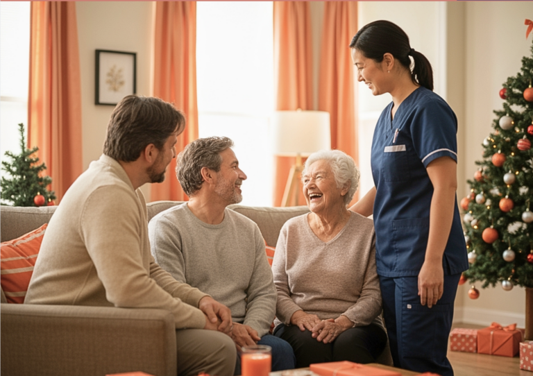 how to talk to a parent with dementia